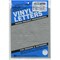 Duro Permanent Adhesive Vinyl Letters & Numbers 3" 160/Pkg-Silver